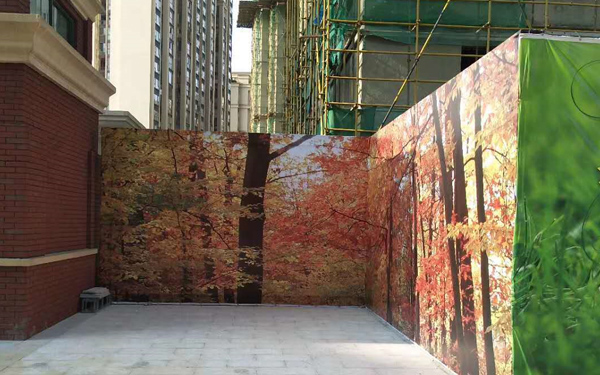 建筑工地墻繪制作